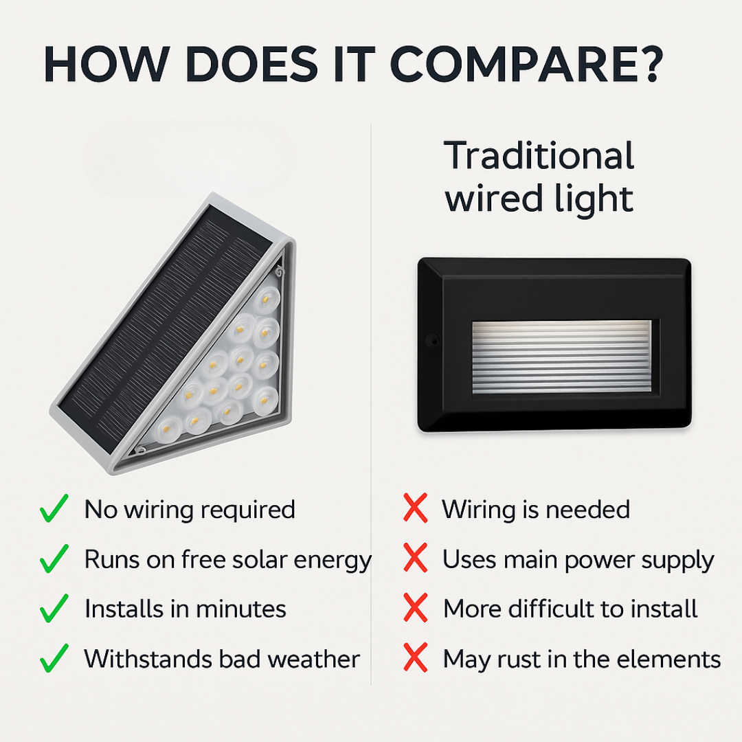 Solarisnight™ Solar Step Light
