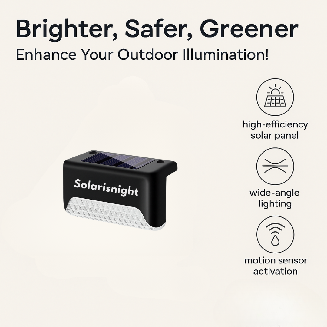 Solarisnight™ EdgeGlow Solar Fence Lights