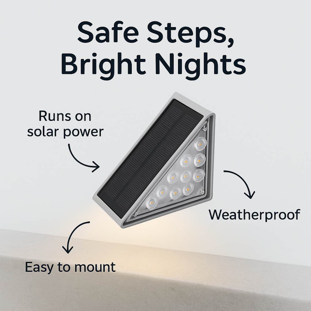 Solarisnight™ Solar Step Light