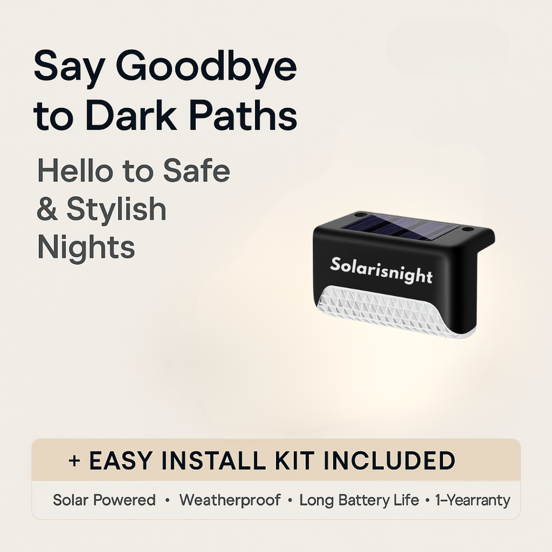 Solarisnight™ EdgeGlow Solar Fence Lights